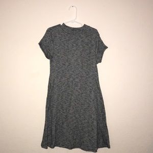 A t-shirt dress